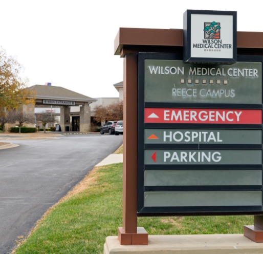 Wilson Medical Center sign